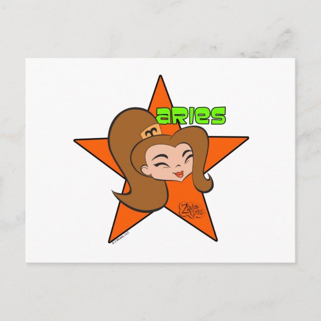 Postal Aries Postcard (Anverso)
