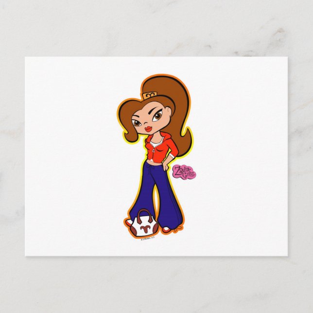 Postal Aries Postcard (Anverso)