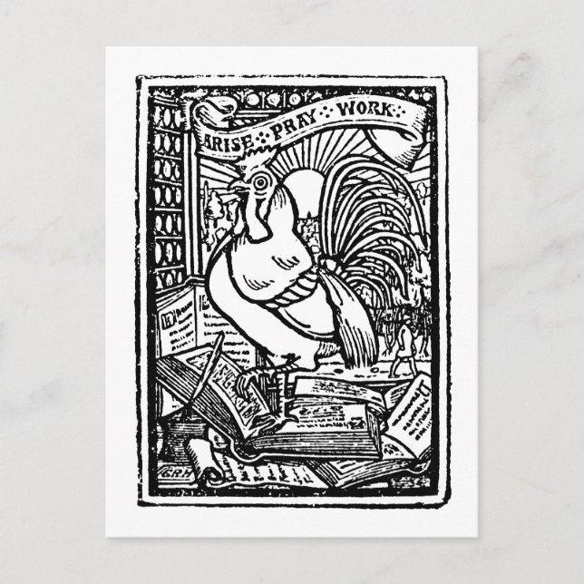Postal Arise Pray Work (Anverso)