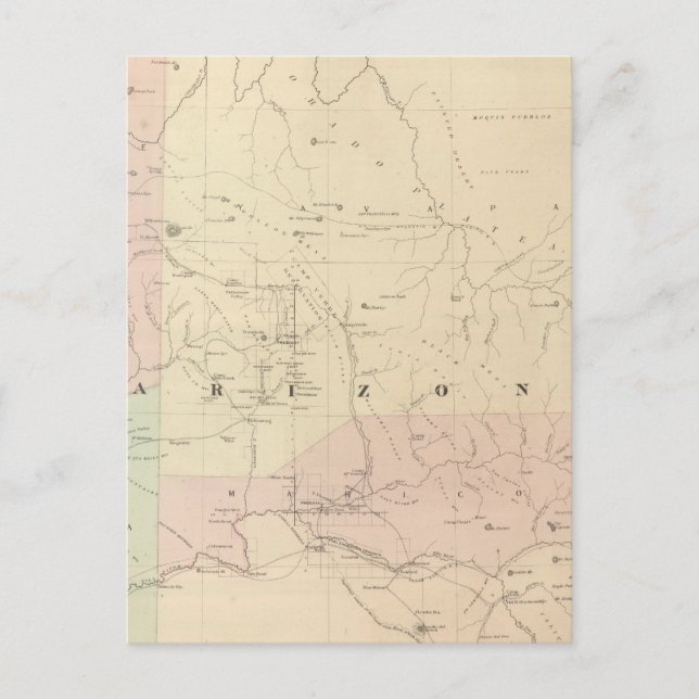 Postal Arizona (Anverso)