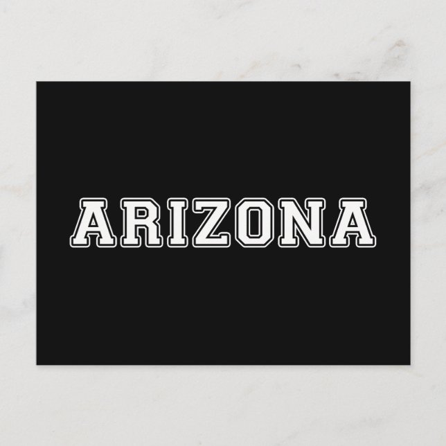 Postal Arizona (Anverso)