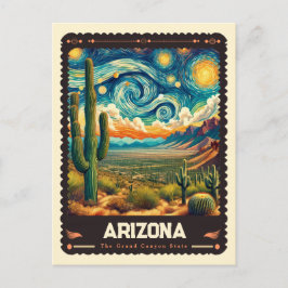 Postal Arizona | Inspirado en Vincent Van Gogh