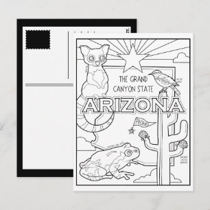Postal arizona me colorea collage