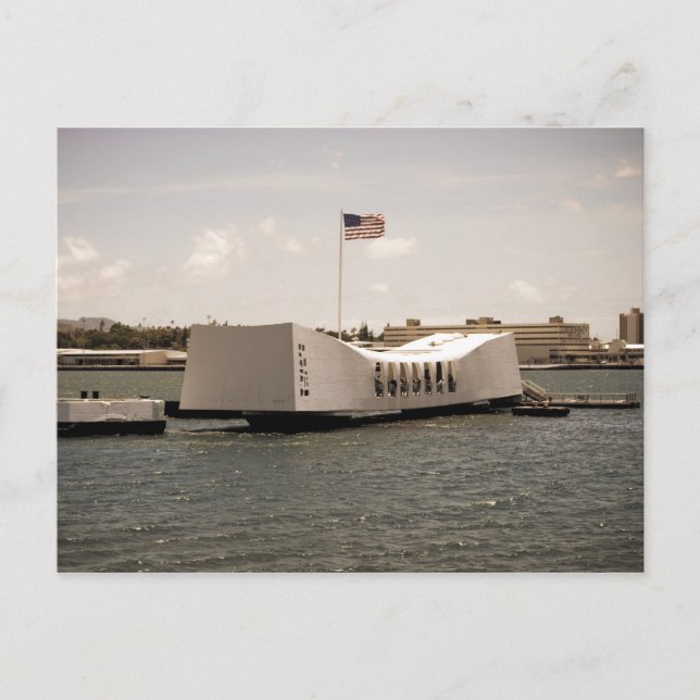 Postal Arizona Memorial Pearl Harbor (Anverso)