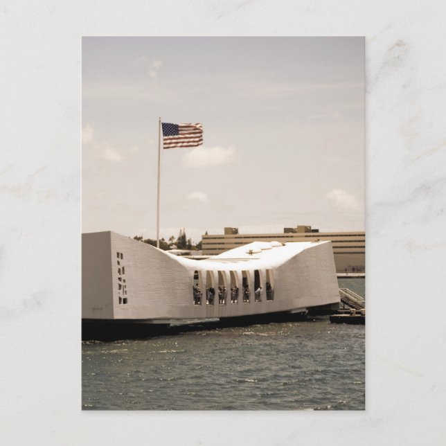Postal Arizona Memorial Pearl Harbor (Anverso)