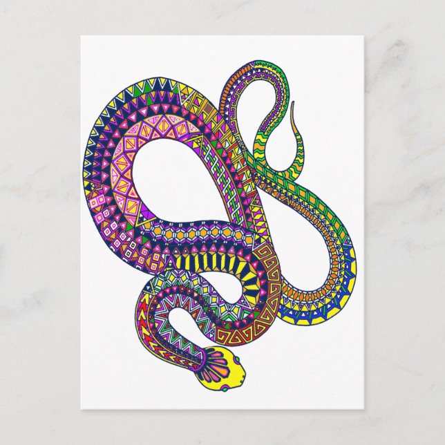 Postal Arizona Rattler (Anverso)