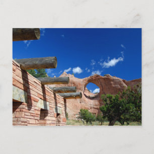 Postal Arizona, Roca de la Ventana. Capital del Navajo