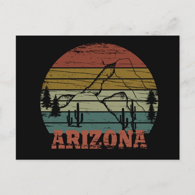 Postal Arizona Sedona vintage retro az (Anverso)