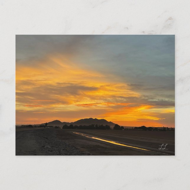 Postal Arizona Sunset (Anverso)