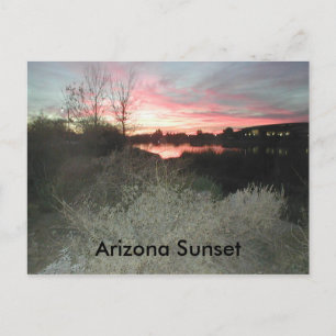 Postal Arizona Sunset