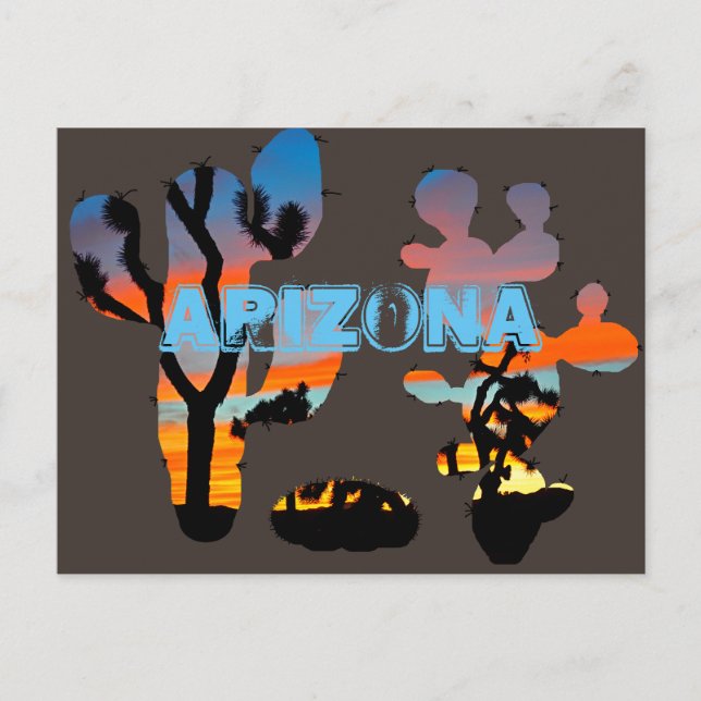 Postal Arizona Sunset (Anverso)