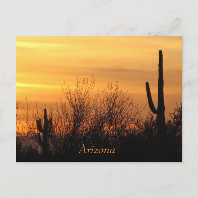 Postal Arizona Sunset-3 (Anverso)