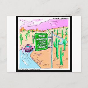 Postal Arizona: Una Comunidad Cerrada Regalos y Camisetas