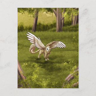 Postal Arkaen - Barn Owl Griffin
