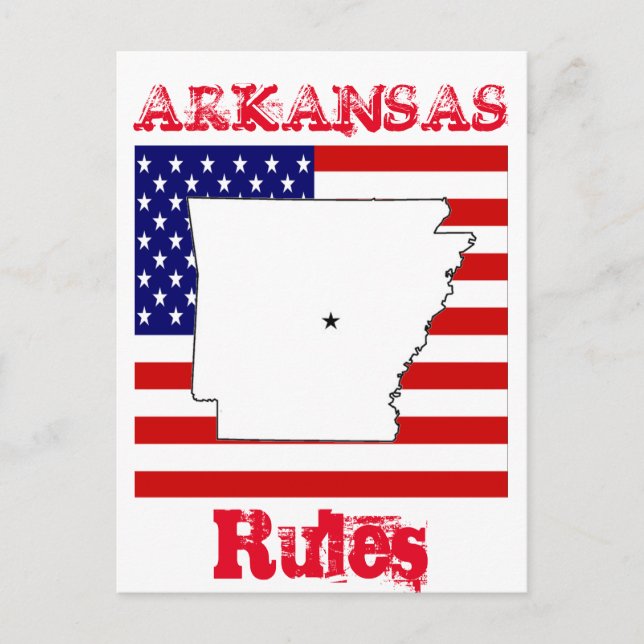 POSTAL ARKANSAS (Anverso)
