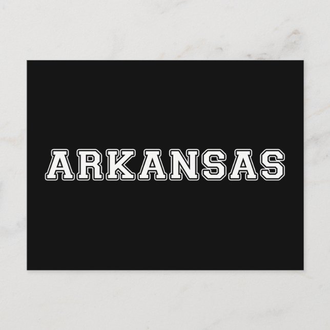 Postal Arkansas (Anverso)