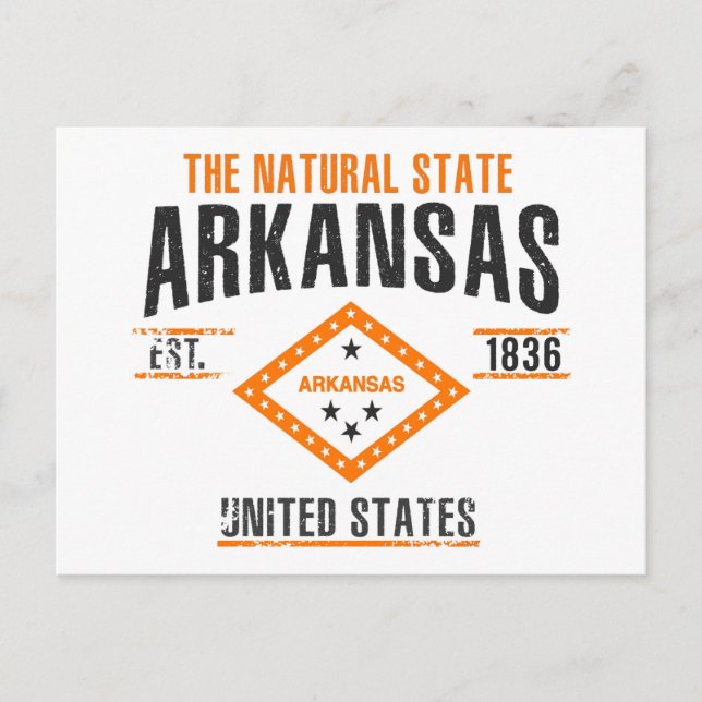 Postal Arkansas (Anverso)