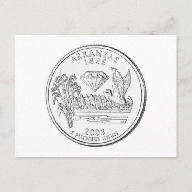 Postal Arkansas (Anverso)