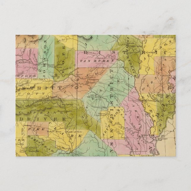 Postal Arkansas 9 (Anverso)