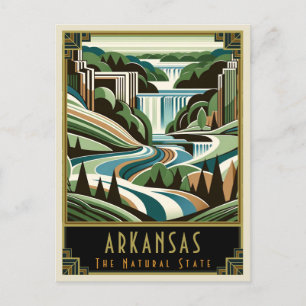 Postal Arkansas   Art Deco