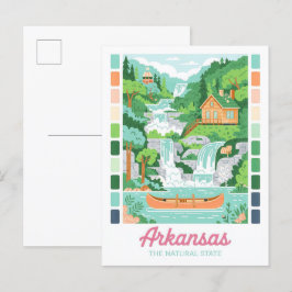 Postal Arkansas, el viaje en verano por el estado natural