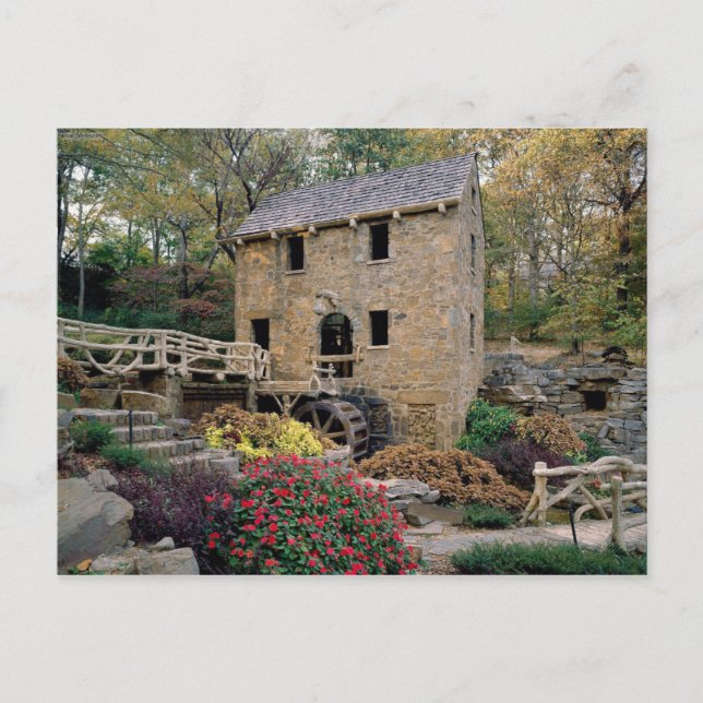 Postal Arkansas, la vieja Milla Norte de Little Rock (Anverso)