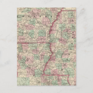Postal Arkansas, Misisipi y Luisiana