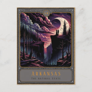 Postal Arkansas   Postcarta de arte gótico
