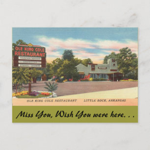 Postal Arkansas, restaurante Ole King Cole