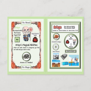 Postal Arkyn Wizard - Elemento Arsenic