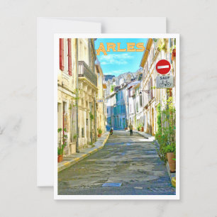 Postal Arles, Francia