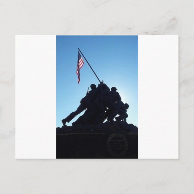 Postal Arlington Iwo Jima (Anverso)