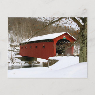 Postal Arlington, puente cubierto VT