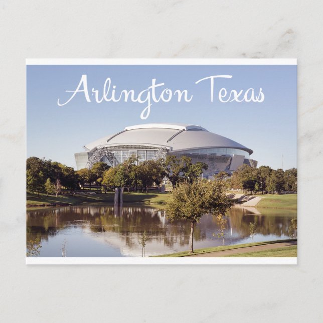 Postal Arlington, Texas Dallas Cowboys Stadium Postcard (Anverso)