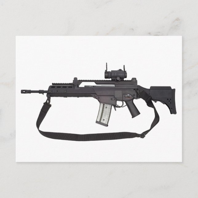 Postal arma automática G36 (Anverso)