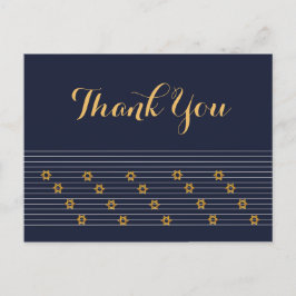 Postal Armada y estrella dorada de David Gracias