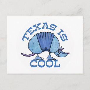 Postal Armadillo Blue-Texas es Guay