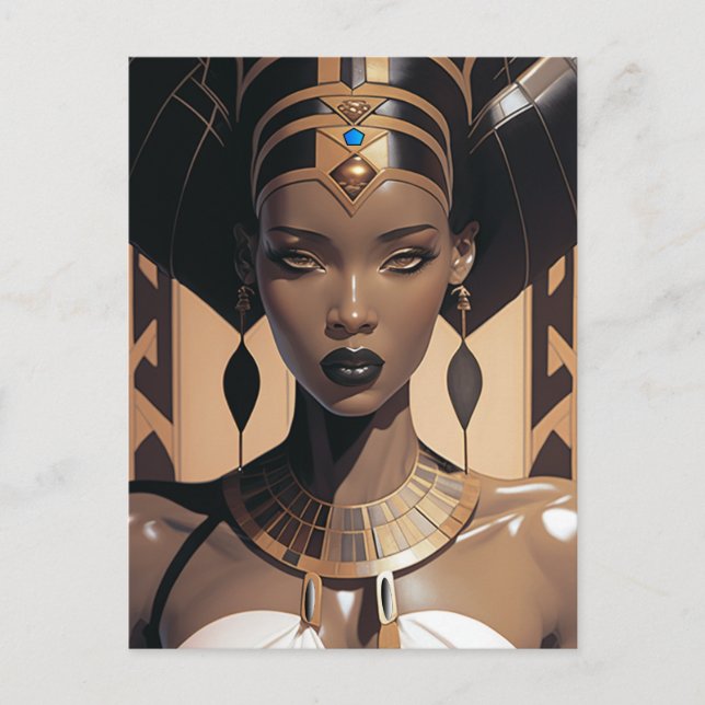 POSTAL ARMANA QUEEN (Anverso)