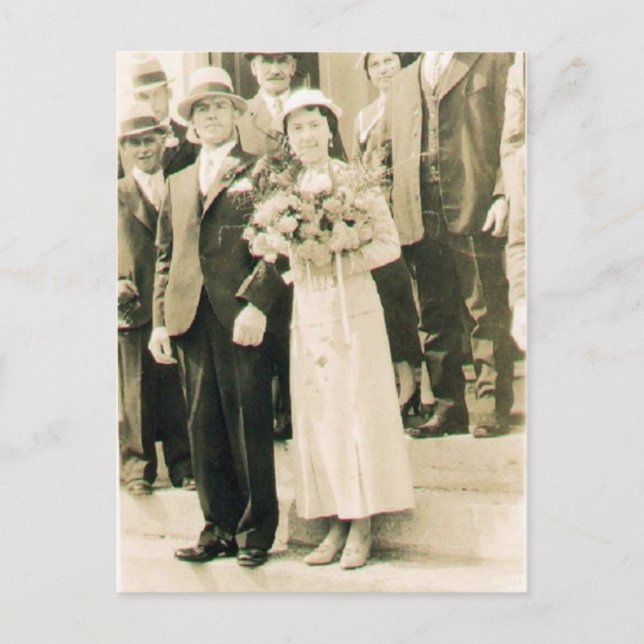 Postal Armand y Lucienne (Anverso)