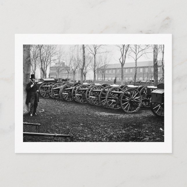 Postal Armas de cable en el Arsenal: 1862 (Anverso)