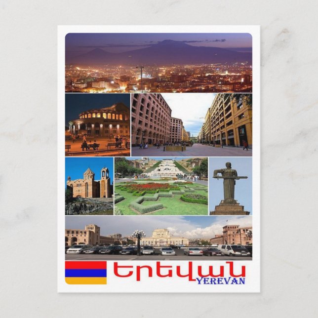Postal Armenia - Ereván - Amo - (Anverso)