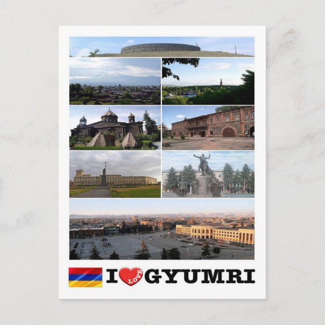 Postal Armenia - Gyumri - Amo - (Anverso)