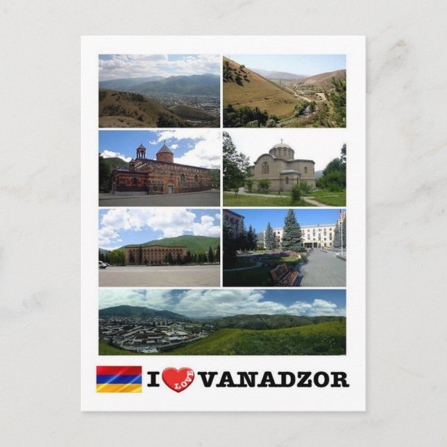 Postal Armenia - Vanadzor - Amo - (Anverso)