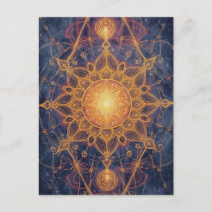Postal Armonía Celestial – Portal de la Luz Sagrada