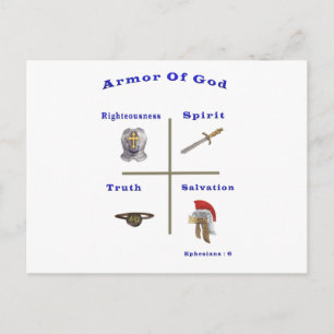 Postal Armor de Dios