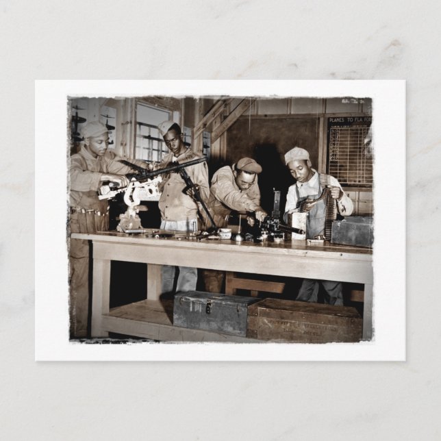 Postal Armoranes de los Airmen de la Segunda Guerra Mundi (Anverso)