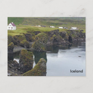 Postal Arnarstapi, Costa Occidental, Islandia