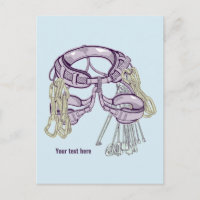 Arnés y equipo de escalada comercial