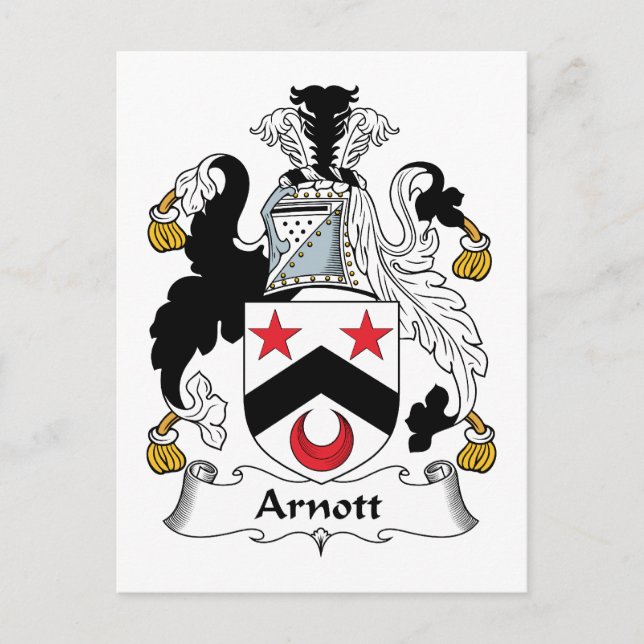Postal Arnott Family Crest (Anverso)