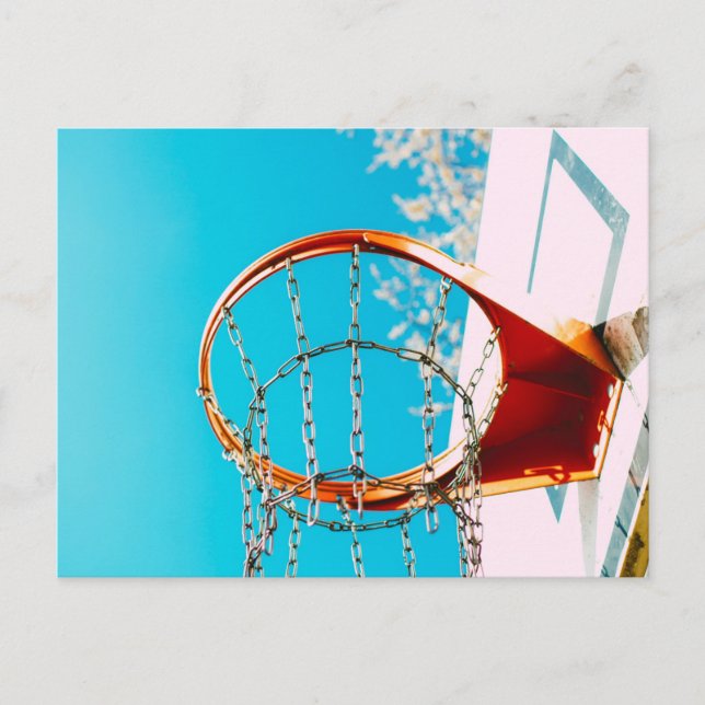 Postal Aro de Baloncesto (Anverso)